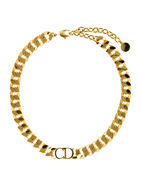 christian dior necklace choker|christian dior necklace price.